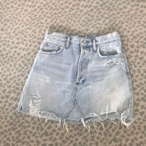 AgoldE Jean skirt Size 25. Excellent condition